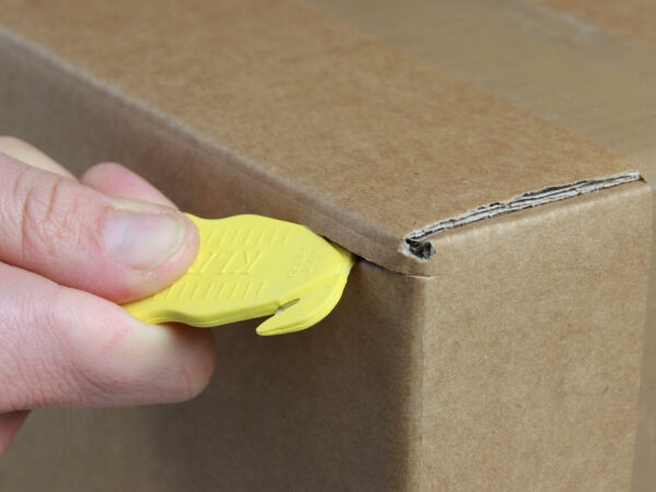 H035G Sicherheitsmesser Schutzhaken mini Karton schneiden abdeckeln CURT-tools