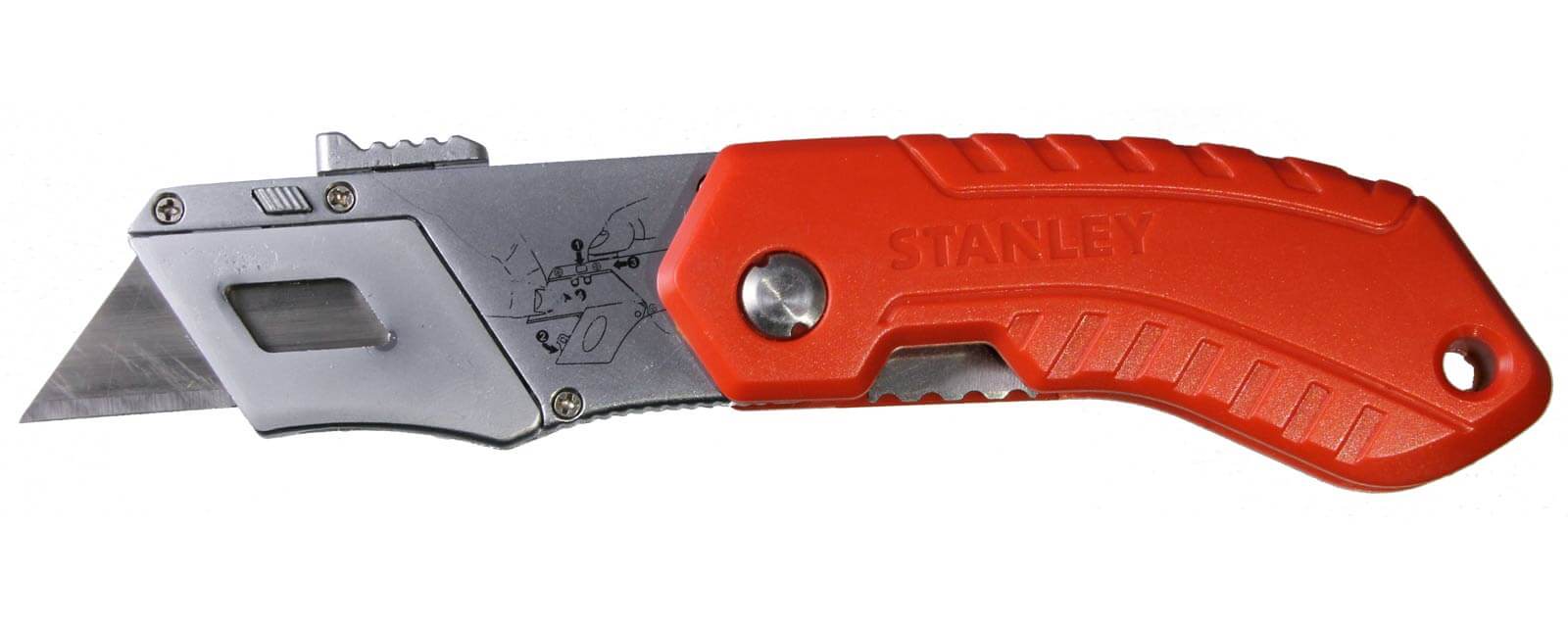 U005 Sicherheitsmesser Teppichmesser Komfort Stanley-Profi- klapp-423 CURT-tools