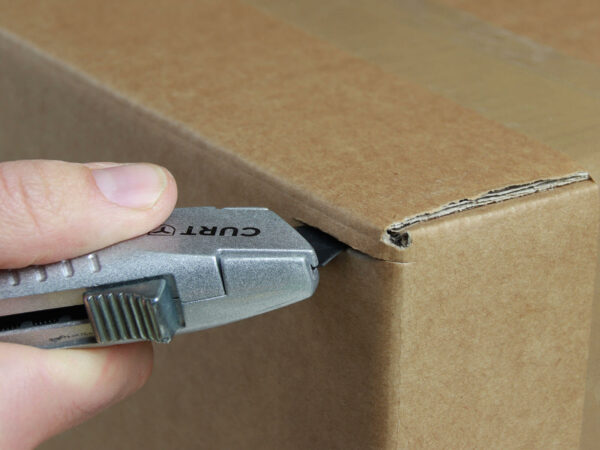 U010 Sicherheitsmesser automatischer Klingenrückzug Karton schneiden abdeckeln CURT-tools