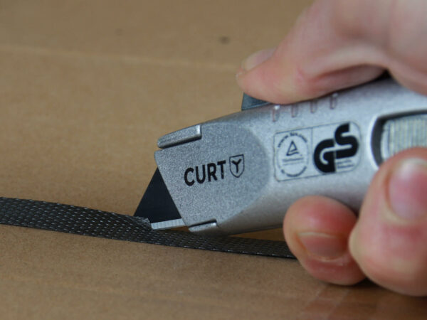 U010 Sicherheitsmesser automatischer Klingenrückzug Umreifungsband schneiden CURT-tools