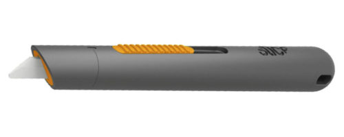 Keramik-Sicherheitsmesser mini manuell 10513 – Keramik-Sicherheitsklinge, 1cm Schnitttiefe, Kunststoffgehäuse