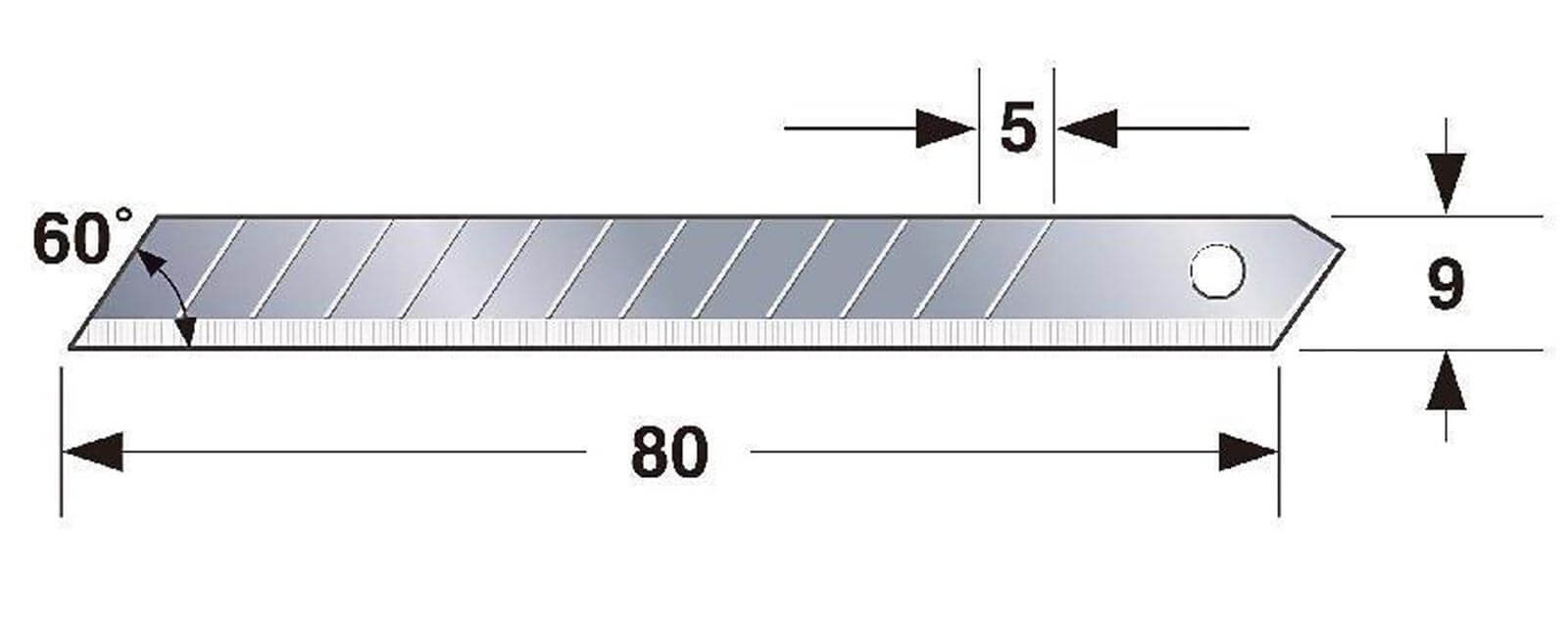 K061-Cuttermesser-Klinge-9mm-Tajima-LCB-30-Abmessungen-CURT-tools_1600