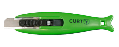 Sicherheitsmesser Basic auto mini – automatischer Klingenrückzug, 1cm Schnitttiefe, Kunststoffgehäuse