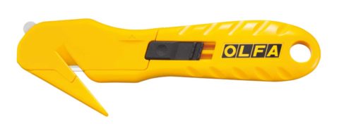 Sicherheitsmesser Olfa SK-10 – Schutzhaken vor der Klinge, 5mm Schnitttiefe, Kunststoffgehäuse