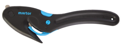 Sicherheitsmesser Martor Secumax Easysafe – Schutzhaken vor der Klinge, 5mm Schnitttiefe, Kunststoffgehäuse