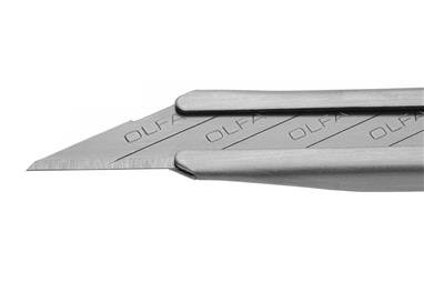 Cuttermesser OLFA SAC1 Edelstahl 9mm mit 30° Klinge Ausschnitt Klinge