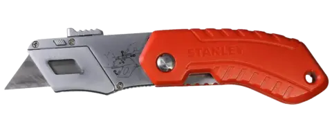 Sicherheitsmesser Stanley 0-10-243 – automatischer Klingenrückzug, 2cm Schnitttiefe, Metallgehäuse