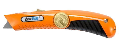 Sicherheitsmesser PHC QBS-20 – automatischer Klingenrückzug, 1cm Schnitttiefe, Metallgehäuse