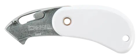 Sicherheitsmesser PHC mini klapp – automatischer Klingenrückzug, 1cm Schnitttiefe, Kunststoffgehäuse