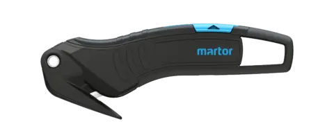 Sicherheitsmesser Martor Secumax 320 – Schutzhaken vor der Klinge, 5mm Schnitttiefe, Kunststoffgehäuse
