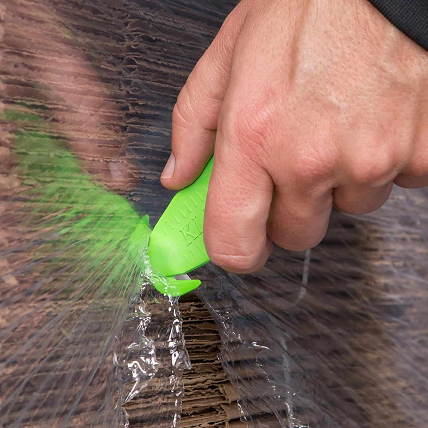 Stretchfolie — Klever Kutter Kleen im Einsatz