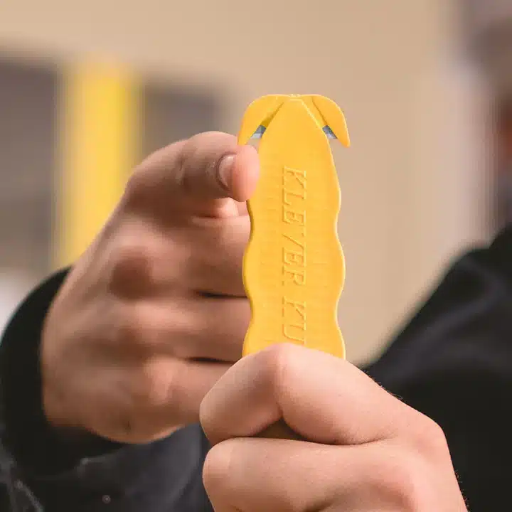 Säcke & Schnüre — Sicherheitsmesser Klever Kutter im Einsatz