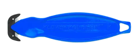 Sicherheitsmesser Klever Koncept – verdeckt liegende Klinge, 4mm Schnitttiefe, Kunststoffgehäuse